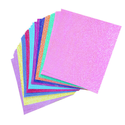 300Pièces Papier Perlée Pour Origami Artisanat