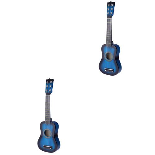 2Pièces Mini Acoustique Bois Jeu Enfant Et Durable 2