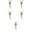 5Pièces Colliers Bolo Verts Agate Pour Look Vintage 8