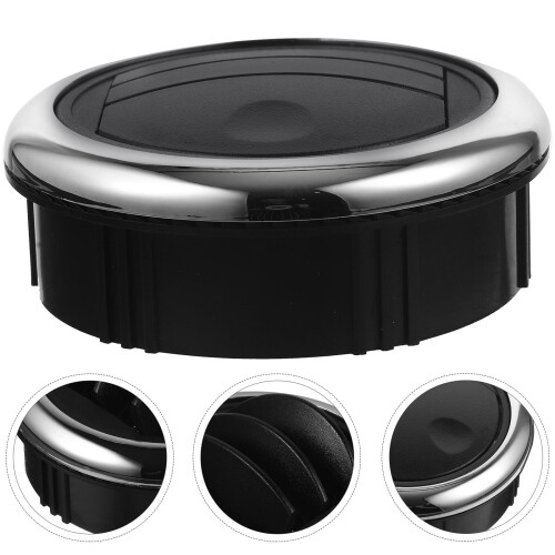 3Pièces Ventilation D'air Bus ABS Noir Pour Intérieur 1