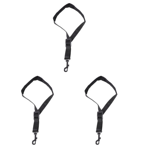3Pièces Cou Saxophone Noir Renforcée Usage Professionnel 2