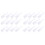 60Ensembles Identifiants Blancs Accessoires Voyage Valises 2