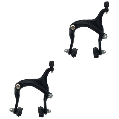 2Pièces Étrier De Long Bras Aluminium Noir 2