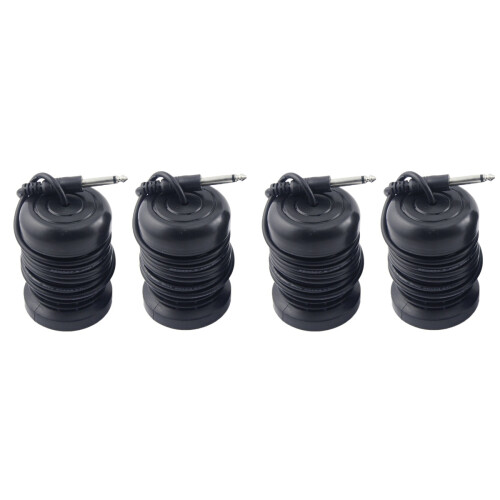 2Pièces Outil Nettoyage Pieds Noir Compact Résistant 1