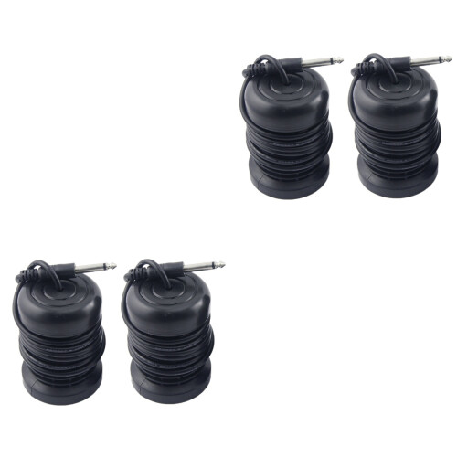 2Pièces Outil Nettoyage Pieds Noir Compact Résistant 2