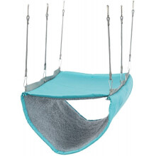 Trixie Hammock With Two Storeys For Ferrets/rats, 22 x 15 x 30cm - 2 30cm Rat - hammock trixie 2 30 cm rat two storey bed hanging cage storeys