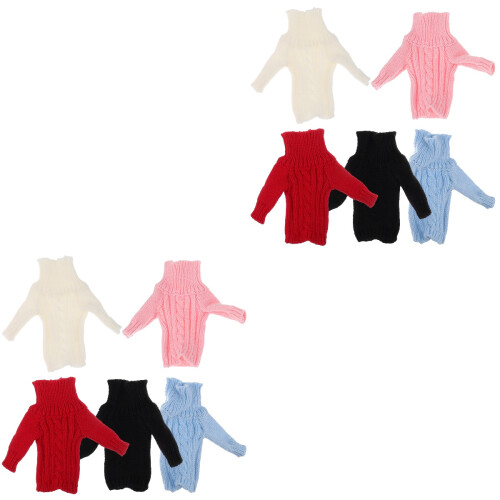 10Pièces Pulls Tricotés Doux Pour Accessoires Colorés Enfants 2