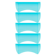 5Pièces Accessoires Flûte ABS Bleu Ciel, Protections Film Résistantes