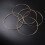 10Pièces Cercles Métalliques Dorés Pour Dreamcatcher 7