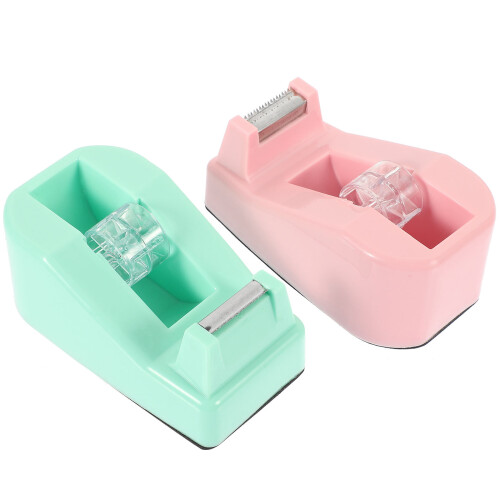 6Pièces Coupe-Ruban Adhésif Facile À Utiliser En Couleurs Variées 2