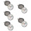 5St Multifunctionele Golfs Hoedclip Met Balmarker Golfs Geschenk 9