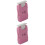 2Pièces Compteur Manuel Rose Pour Points Tricot Portable À 7