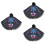 3Pièces Cape À Halloween Costume Mascarade 4