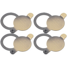16Pièces Cache-Œil De Porte Cuivre Protection Intimité Sécurisée