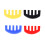 8Pièces Mutes Pour Violin En Alliage Portable Coloré Usage 2