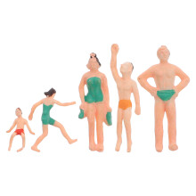 25Pièces Mini Personnages Plastique DIY Pour Scène Miniature Animée