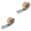 2Pièces Bande De Bordure Auto-Adhésive Argent PU Plinthe Décorative 5