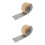 2Pièces Bande De Bordure Auto-Adhésive Argent PU Plinthe Décorative 7