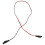 4Pcs Red Sae Extension Cable Copper Plug for Automotive and Solar Use 1