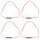 4Pcs Red Sae Extension Cable Copper Plug for Automotive and Solar Use 7