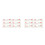 12Pcs Colorful Ceramic Chopstick Holders Easy Clean Tableware Racks 8