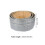 2Pièces Bande De Bordure Auto-Adhésive Argent PU Plinthe Décorative 10