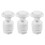 6Pcs Replacement White Plastic Water Spigot for Push Button Dispensers 3