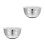 2Pcs Stainless Steel Egg Beating Bowl with Silicone Base and Lid 6