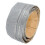 2Pièces Bande De Bordure Auto-Adhésive Argent PU Plinthe Décorative 2