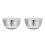2Pcs Stainless Steel Egg Beating Bowl with Silicone Base and Lid 5