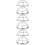 6Pcs Silver Fire Sprinkler Head Protector Aluminum Residential Use 10