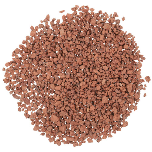 5Pcs Dark Red Decorative Stones for Miniature Railway and Sand Table