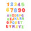 108Pcs Soft Eva Bath Toys Alphabet Letters Educational Assorted Colors 10