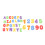 108Pcs Soft Eva Bath Toys Alphabet Letters Educational Assorted Colors 11