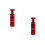 2Pcs Red Aluminum Graphics Card Frame Adjustable Computer Part 5