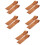 10Pcs Portable Brown Cutter Bags Compact Storage Pouch 8