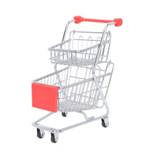 2Pcs Hotel Snack Basket Trolley Shaped Mini Food Storage Basket