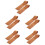 10Pcs Portable Brown Cutter Bags Compact Storage Pouch 7