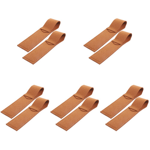 10Pcs Portable Brown Cutter Bags Compact Storage Pouch 2