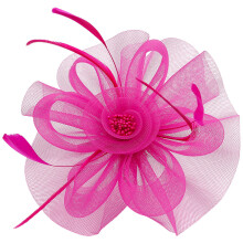 4Pcs Womens Fascinators Rosy Retro Style Hats for Tea Party Events