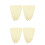 4Pcs Beige Plant Frost Protection Covers with Windproof Drawstring 7