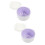 2Pcs Breathable White Denture Storage Case Portable Brace Holder 7