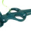 2Pcs Green Pet Poop with Tissue Holder Durable Plastic Scoop 10