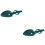 2Pcs Green Pet Poop with Tissue Holder Durable Plastic Scoop 7
