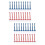 80Pcs Keyboard Brush Assorted Colors Deep Clean Computer Dust 7