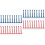 80Pcs Keyboard Brush Assorted Colors Deep Clean Computer Dust 4