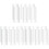 18Pcs Transparent Acrylic Cake Set Cake Icing Smoother Tool 4