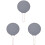3Pcs Multipurpose Grey Mesh Splatter Screen Pan Cover with Handle 5