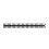 30Pcs Black Plastic 10 Hole Loose-Leaf Rings for Book Binding 1