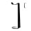 2Pièces Râtelier Casques Noir Acrylique Support Résistant Pour Bureau 9
